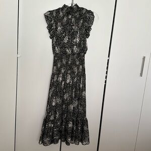 Black and white dress